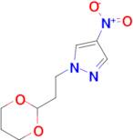 1-[2-(1,3-dioxan-2-yl)ethyl]-4-nitro-1H-pyrazole