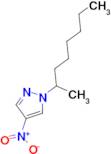 4-nitro-1-(octan-2-yl)-1H-pyrazole