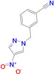 3-[(4-nitro-1H-pyrazol-1-yl)methyl]benzonitrile