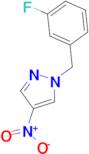 1-[(3-fluorophenyl)methyl]-4-nitro-1H-pyrazole