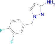 1-[(3,4-difluorophenyl)methyl]-1H-pyrazol-3-amine