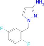 1-[(2,5-difluorophenyl)methyl]-1H-pyrazol-3-amine