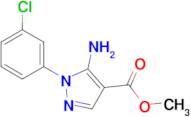 methyl 5-amino-1-(3-chlorophenyl)-1H-pyrazole-4-carboxylate