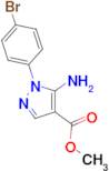 methyl 5-amino-1-(4-bromophenyl)-1H-pyrazole-4-carboxylate