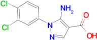 5-amino-1-(3,4-dichlorophenyl)-1H-pyrazole-4-carboxylic acid