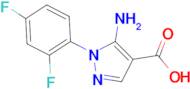 5-amino-1-(2,4-difluorophenyl)-1H-pyrazole-4-carboxylic acid