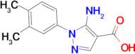 5-amino-1-(3,4-dimethylphenyl)-1H-pyrazole-4-carboxylic acid