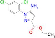 ethyl 5-amino-1-(2,4-dichlorophenyl)-1H-pyrazole-3-carboxylate