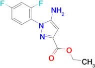 ethyl 5-amino-1-(2,4-difluorophenyl)-1H-pyrazole-3-carboxylate