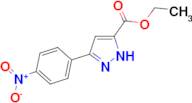 ethyl 5-(4-nitrophenyl)-1H-pyrazole-3-carboxylate