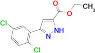 ethyl 5-(2,5-dichlorophenyl)-1H-pyrazole-3-carboxylate