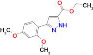 ethyl 5-(2,4-dimethoxyphenyl)-1H-pyrazole-3-carboxylate