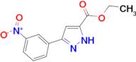 ethyl 5-(3-nitrophenyl)-1H-pyrazole-3-carboxylate