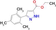 ethyl 5-(2,4,6-trimethylphenyl)-1H-pyrazole-3-carboxylate