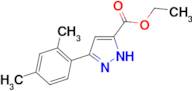 ethyl 5-(2,4-dimethylphenyl)-1H-pyrazole-3-carboxylate