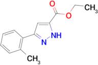 ethyl 5-(2-methylphenyl)-1H-pyrazole-3-carboxylate