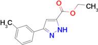 ethyl 5-(3-methylphenyl)-1H-pyrazole-3-carboxylate