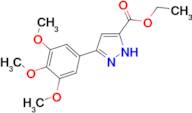 ethyl 5-(3,4,5-trimethoxyphenyl)-1H-pyrazole-3-carboxylate