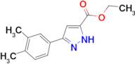 ethyl 5-(3,4-dimethylphenyl)-1H-pyrazole-3-carboxylate