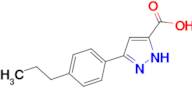 5-(4-propylphenyl)-1H-pyrazole-3-carboxylic acid