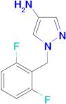 1-[(2,6-difluorophenyl)methyl]-1H-pyrazol-4-amine