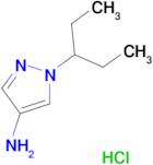 1-(pentan-3-yl)-1H-pyrazol-4-amine HCl