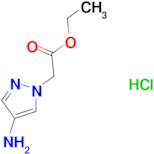 ethyl 2-(4-amino-1H-pyrazol-1-yl)acetate hydrochloride