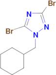 3,5-dibromo-1-(cyclohexylmethyl)-1H-1,2,4-triazole