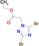 ethyl 2-(3,5-dibromo-1H-1,2,4-triazol-1-yl)acetate