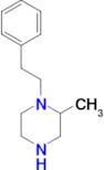 2-methyl-1-(2-phenylethyl)piperazine