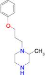 2-methyl-1-(3-phenoxypropyl)piperazine