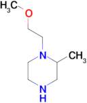 1-(2-methoxyethyl)-2-methylpiperazine