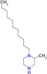 2-methyl-1-undecylpiperazine