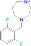 1-[(2,6-difluorophenyl)methyl]-1,4-diazepane