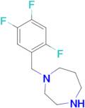 1-[(2,4,5-trifluorophenyl)methyl]-1,4-diazepane