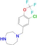 1-{[3-chloro-4-(trifluoromethoxy)phenyl]methyl}-1,4-diazepane