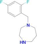 1-[(2,4-difluorophenyl)methyl]-1,4-diazepane