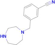 3-[(1,4-diazepan-1-yl)methyl]benzonitrile
