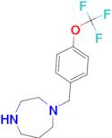 1-{[4-(trifluoromethoxy)phenyl]methyl}-1,4-diazepane