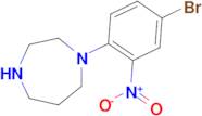 1-(4-bromo-2-nitrophenyl)-1,4-diazepane