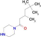 3,5,5-trimethyl-1-(piperazin-1-yl)hexan-1-one