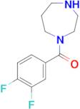 1-(3,4-difluorobenzoyl)-1,4-diazepane