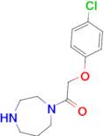 2-(4-chlorophenoxy)-1-(1,4-diazepan-1-yl)ethan-1-one