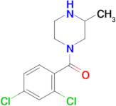 1-(2,4-dichlorobenzoyl)-3-methylpiperazine
