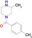 3-methyl-1-(4-methylbenzoyl)piperazine