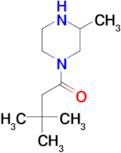 3,3-dimethyl-1-(3-methylpiperazin-1-yl)butan-1-one