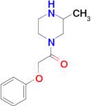 1-(3-methylpiperazin-1-yl)-2-phenoxyethan-1-one
