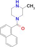 3-methyl-1-(naphthalene-1-carbonyl)piperazine