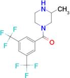 1-[3,5-bis(trifluoromethyl)benzoyl]-3-methylpiperazine