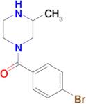 1-(4-bromobenzoyl)-3-methylpiperazine